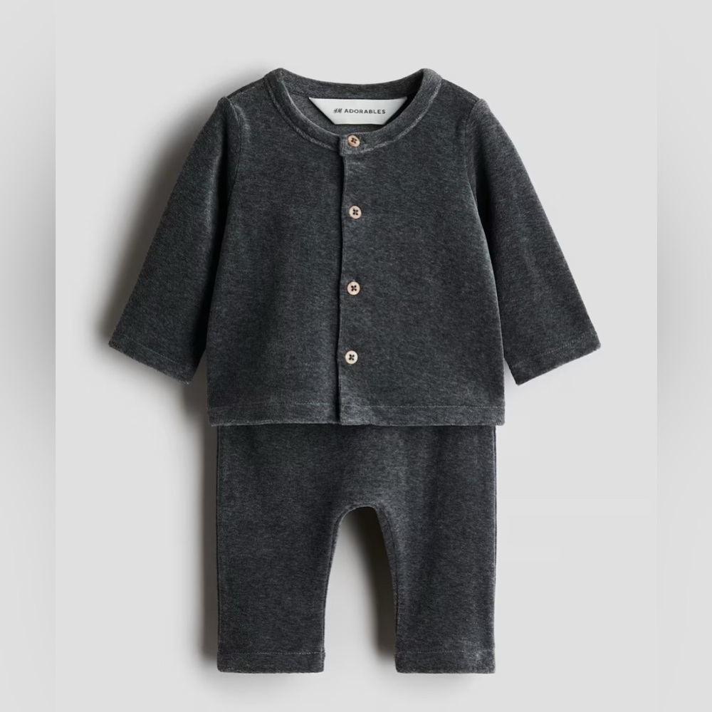 H&M velours set